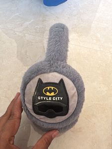 New! 8-12 years boys Cozy Grey Earmuffs