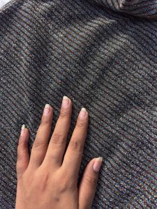 Sparkly Mock Neck Sleeveless Top