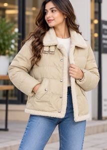 Cozy Sherpa Lined Puffer Jacket