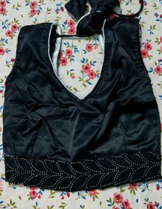 Black Stone Work Saree – Party &amp; Wedding Wear