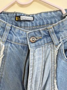 Patchwork Denim Jeans