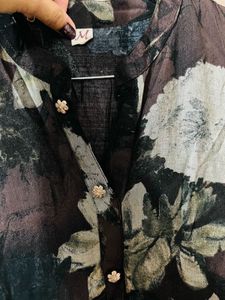 Floral  Tiered Midi Dress worn once