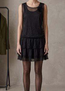 Chic Black Lace Dress