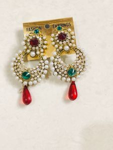Statement Chandbali Earrings