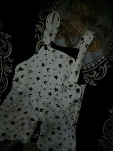 Cute Star & Moon Baby Overalls