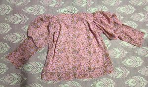 Women’s Floral Printed Stylish Top | Full Sleeve C