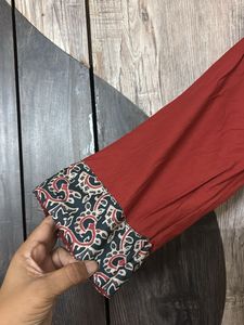 Red Anarkali Kurta