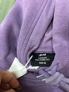 purple hoodie