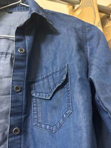 Classic Blue Denim Shirt