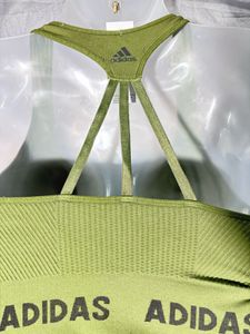Adidas Sports Bra Olive Green