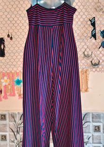 Boho Stripe Jumpsuit