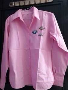 Pink Eye Print cord set
