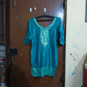 Teal suit set