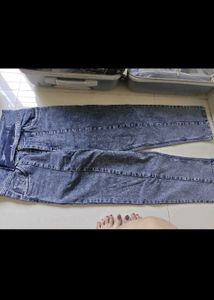 Acid Wash Denim Jeans