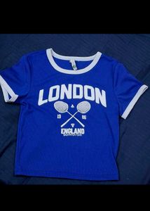 Blue London Graphic T-Shirt by NEWME