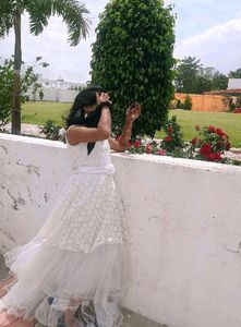 Beautiful White Dress😍For 10-12yrs Old Girl😍