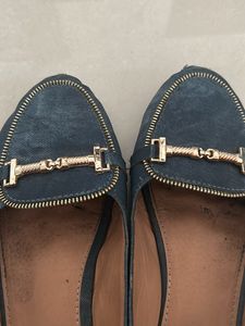 Very Pretty Belly Flat Navy Blue, 38size