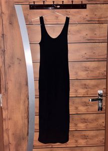 bodycon black h&amp;m dress