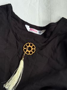 Elegant Black Ethnic Kurta