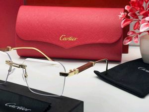 Cartier Rimless Glasses