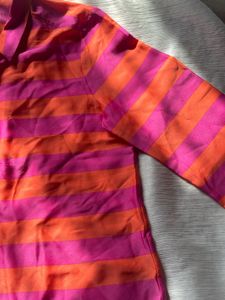 Ann Taylor - Striped Button-Up Shirt
