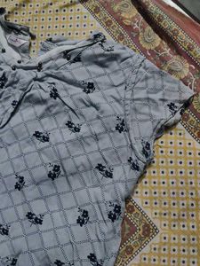Floral Print Blouse Top