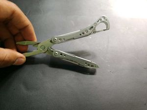 Stainless Steel Multitool Pliers with Knife
