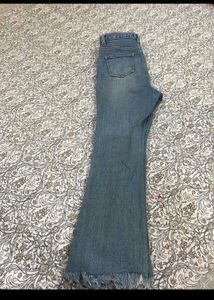 Stylish Blue Flare Jeans