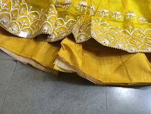 yellow lehanga choli