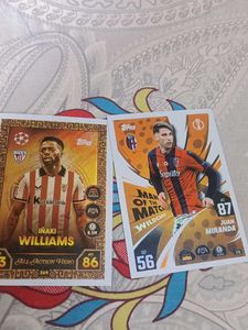Ultra rare match attax card