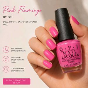 Authentic OPI Nail Polish Lacquer - Pink Flamingo