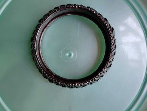 Elegant Silver-Toned Bangle