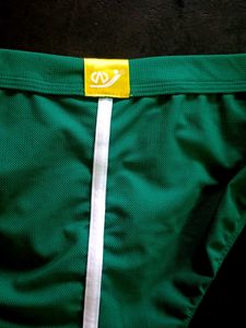 Men's sexy Gun egg split briefs