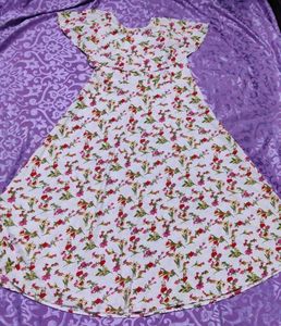 Floral Print Maxi Dress