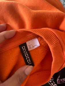 NASA Space Orange Sweatshirt