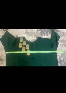 Elegant Green Kurta Set with Dupatta