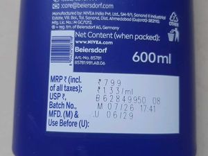 NEW  TAG NIVEA Nourishing Body Milk Lotion