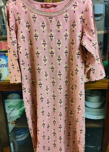 Printed Straight Kurta With Palazzos