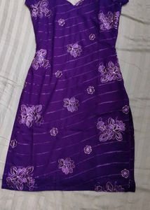 New Purple Kurti