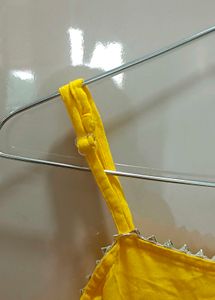 Vibrant Yellow Kurta Set with Colorful Dupatta