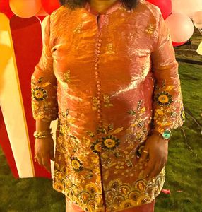Elegant Embroidered Kurta and Palazzo