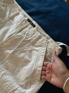 Zudio Light Beige Cargo Pants