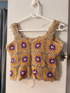 Crochet Square Tank Top