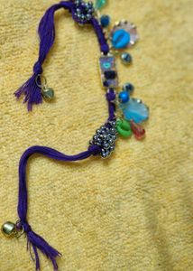 Boho Charm Bracelet with Beads