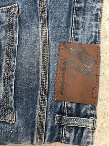 Men's Slim Fit Blue Denim Jeans