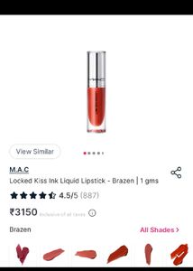 MAC Locked Kiss Ink Lipstick - 4ml