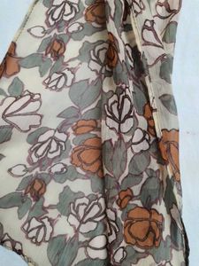 Floral Print Dupatta
