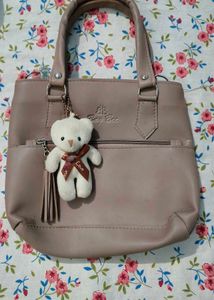 Brown Teddy Sling & Handbag