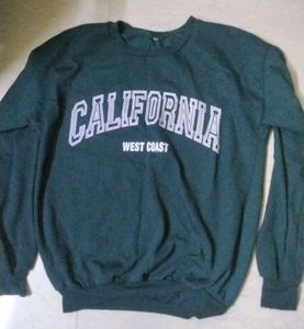 dark green hoodie