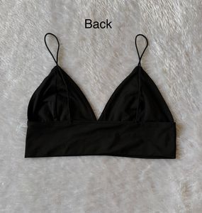 Black Bikini Bralette Topwear